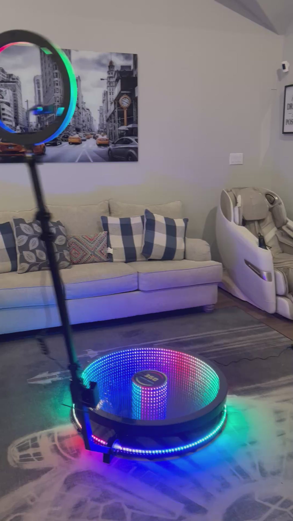 360 Premium Photobooth Tempered Glass (Tier 1: FREE color-changing mugs x 3pcs)