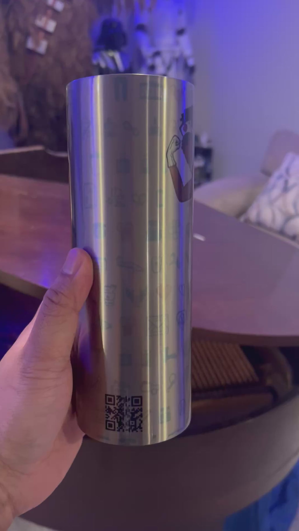 20 oz Metallic Tumbler