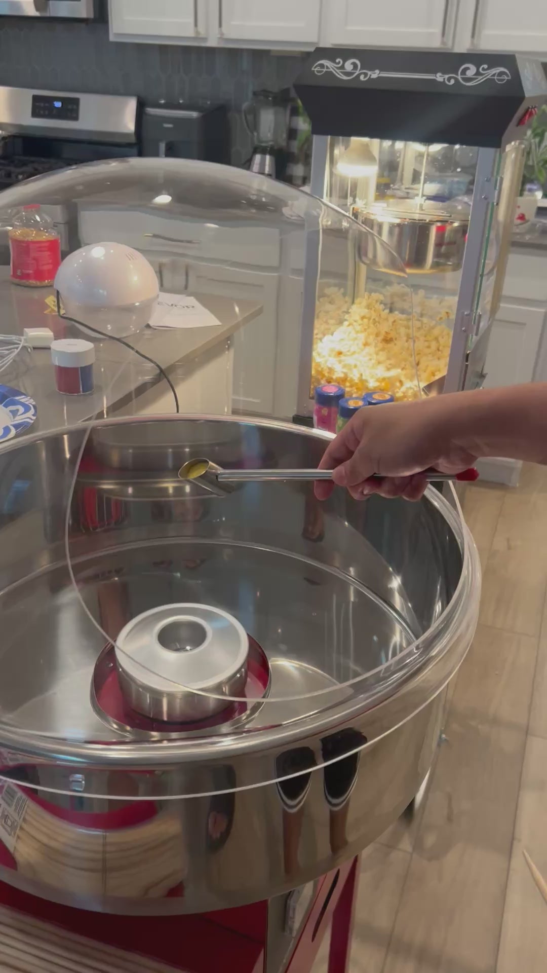 Cotton Candy Machine with Cart