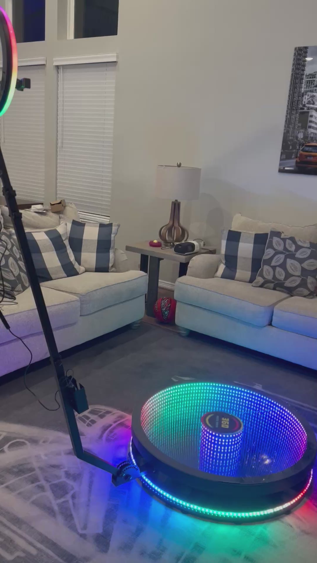 360 Premium Photobooth Tempered Glass (Tier 1: FREE color-changing mugs x 3pcs)